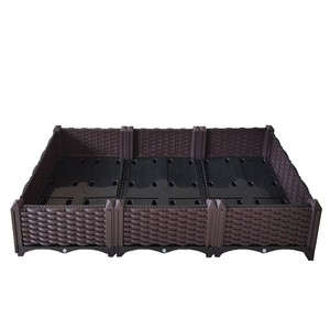 Pot <span class=keywords><strong>de</strong></span> fleurs décoratif d'extérieur <span class=keywords><strong>lit</strong></span> <span class=keywords><strong>de</strong></span> <span class=keywords><strong>jardin</strong></span> surélevé boîte <span class=keywords><strong>de</strong></span> jardinière verte, <span class=keywords><strong>lit</strong></span> <span class=keywords><strong>de</strong></span> <span class=keywords><strong>jardin</strong></span> surélevé ovale 8x2x2ft, Maseteros Para Plantas - Product Image 2