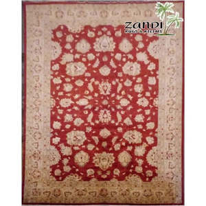 Tapis de Peshawar et de Khotan noué à la main, unique en son genre, 12' x 17'5 Pes_Kho_138 - Product Image 1