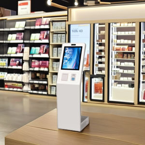 Kiosco Digital de Pie con Pantalla Táctil <span class=keywords><strong>LCD</strong></span> para Uso en Interiores, Señalización Digital, Lector de Tarjetas, Cámara de 5MP, Resolución 1920x1080, SDK - Product Image 5