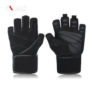 Gants d'haltérophilie pour hommes avec enveloppes de poignet intégrées, parfaits pour les tractions, gants de fitness pour l'entraînement croisé. - Product Image 1
