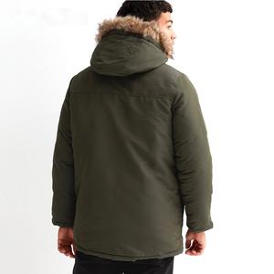 Men's High Quality Casual <b>Winter</b> Parka Warm Hooded <b>Thick</b> <b>Coat</b> with White Duck down Fill Plus Size Thermal Overcoat Jackets - Product Image 3