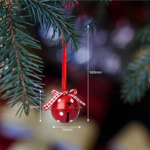 Nuevos adornos decorativos, Cascabel navideño de metal para árbol de Navidad, decoración de pared del hogar, año nuevo X árbol de Navidad, forma de vacaciones - Product Image 2