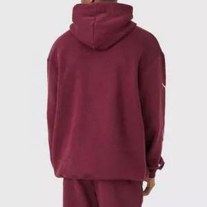 Conjunto de chándal para hombre de 100% algodón personalizado, Sudadera con capucha transpirable con diseño de su propio color para el invierno - Product Image 3