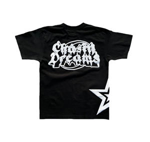 Personalizado para hombre Puff Imprimir Streetwear Tee OEM Fábrica de algodón de gran tamaño T Shirt 3D Raised Logo Design Shirt - Product Image 2