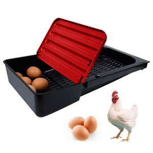 Vassoio per la raccolta delle uova in plastica resistente per la scatola di nidificazione del pollo <span class=keywords><strong>serie</strong></span> MG-semplifica la tua collezione di uova - Product Image 1
