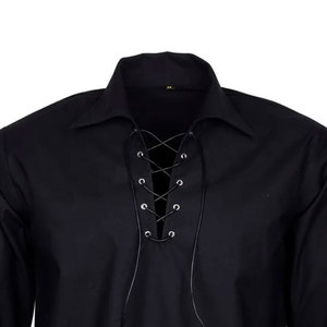 Chemises Jacobite en tissu sergé de couleur personnalisée, service OEM, fournisseur professionnel à faible MOQ, toutes tailles, style formel - Product Image 4
