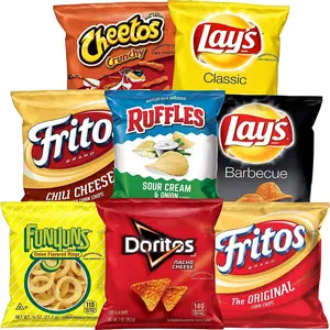 Lay's Potato Chip Variety Pack, 1 Ounce (Pack of 40) Frito-Lay Ultimate Snack Care Package, Variety
