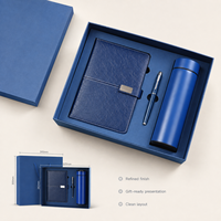 Coffret Cadeau d'Entreprise de Luxe Personnalisé : Carnet en Cuir PU Premium avec Logo Personnalisé et Boîte à Stylo