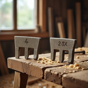 25pc 800g Bag <b>Hammer</b> Wedge SFIX 23mm Width Size 2 - Product Image 3