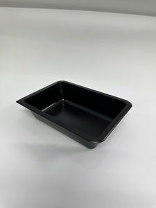 Plateau en plastique PET jetable noir et Transparent-Processus de blister de plateau d'emballage alimentaire en plastique produit en usine - Product Image 3