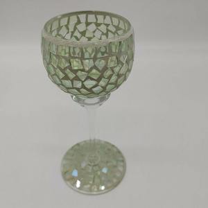 Beautiful Colorful Mosaic Round Small Votive Christmas & Party Decoration Mosaic Tealight <b>Marble</b> Silk Screen Printing <b>Candle</b> Jar - Product Image 3