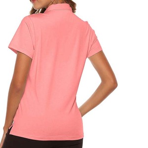 OEM <b>Top</b> Selling Polo T Shirt for <b>Women</b> Ladies High Quality Polo T Shirts for Ladies with Custom Design and Color Stylish Shirt - Product Image 6