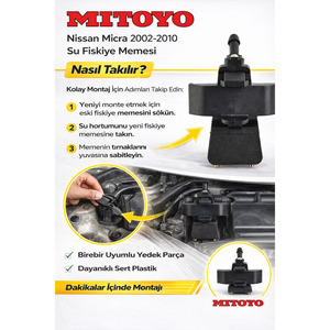 Boquilla de Pulverización de Agua Duradera para Nissan Micra 2002-2010, 28930-AX600, Boquillas de Inyección Compatibles - Product Image 4