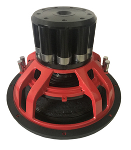 Tất cả các kích cỡ 12 \ "15 \" 18 \ "kép 1 2 4 Ohm âm thanh xe hơi SPL loa siêu trầm chất liệu nhôm 4000W Công suất tối đa - Product Image 2