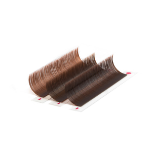 Charmlash Lash Tray Brown Brown Lashes Dark Brown Lashes Korean <b>Pbt</b> No Kink Knot Free Light Brown Customize Colored - Product Image 1
