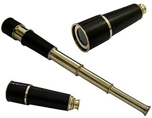 Mini telescopio de latón con acabado rústico para telescopio de latón de lujo de calidad superventas náutica en precio al por mayor - Product Image 5