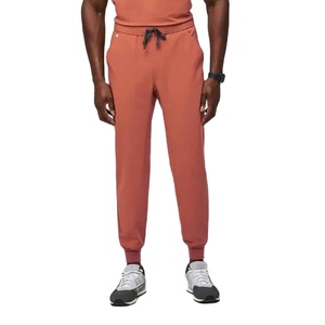 High Grade Anti Wrinkle <b>Scrub</b> <b>Set</b> Breathable Combed Cotton Skin Friendly Medical Attire Hospital Uniform For Men - Product Image 3