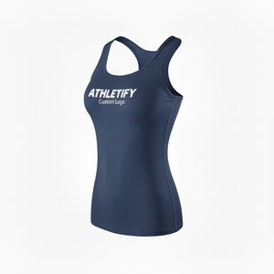 Camiseta Deportiva de Tirantes para Mujer, de Secado Rápido, para Yoga, Gimnasio, Fitness, Correr, Transpirable - Product Image 1