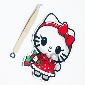 Nueva Placa de Pestañas Magnética de Alta Calidad Hello Kitty, Placa de Pestañas de Visón Sólido y Sostenible, Placa de Pestañas Cherry - Product Image 6