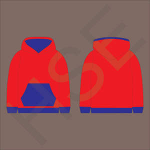 Sweat-shirt à capuche OEM/ODM en polaire doux avec poignets côtelés - Product Image 3