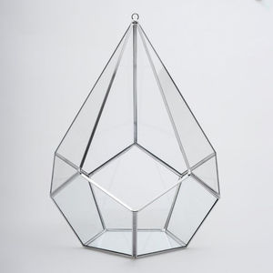 Terrarium แก้วหรือแจกันแก้วทรงเรขาคณิตสำหรับพืชในขนาดที่กำหนดเองและการออกแบบสำหรับการตกแต่งห้องนั่งเล่น - Product Image 3