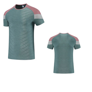 Camiseta de Hombre Lavada, Transpirable, Estilo Urbano, en Negro, Verde y Multicolor, Corte Regular, 100% Algodón Tejido - Product Image 5