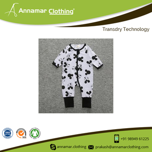 Peleles de bebé de punto de algodón orgánico 100%, ropa personalizada para recién nacidos, ropa de bebé certificada, proveedores indios - Product Image 3