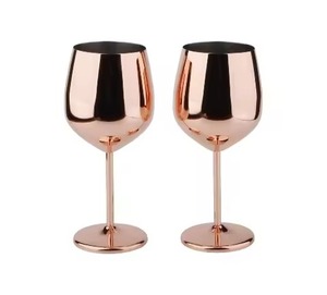 Elegant Drinking <b>Glass</b> Royal Style Metal Wine <b>Goblet</b> With Handmade Finish For Wedding Anniversary Event Celebration Luxury Gifts - Product Image 4