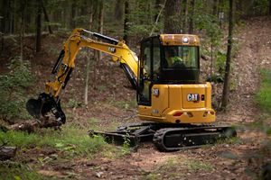 Alta calidad utilizada para Caterpillar 306 Mini excavadora Maquinaria de construcción de ruedas de 6 toneladas a la venta con motor central - Product Image 2