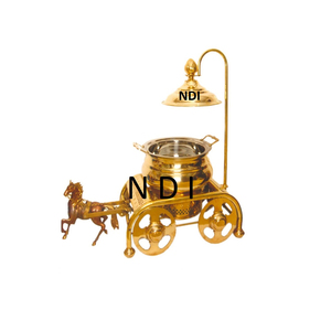 Plato de Servir Brillante y Pulido, Decoración de Mostrador de Diseño, Plato para Buffet, Plato para Servir Comida Caliente - Product Image 1