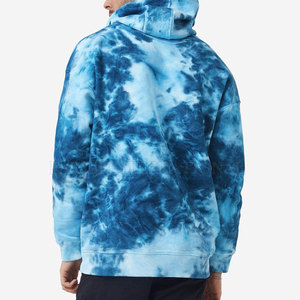 Surdimensionné Léger Basics Hommes Tie Dye Hoodies Confortable Casual Wear Hommes Tie Dye Hoodies - Product Image 3