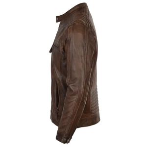 Qualité supérieure Solide Plaine Teinté Toile Hommes Vestes En Cuir Respirant Coupe-Vent À Capuche quantité minimale de commande Bas Tailles Personnalisées - Product Image 2