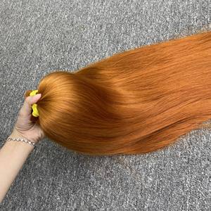 Vente en gros en vrac 100% extensions de cheveux humains vierges vietnamiens meilleure qualité Super soyeux d'un seul donneur - Product Image 4