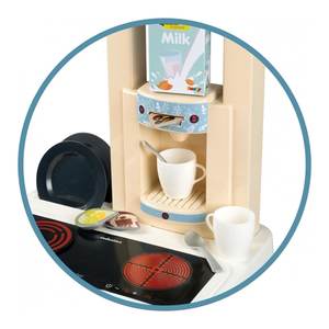 Cuisine jouet blanche et bleue Bon Appetit avec accessoires 7600310824 52.1x32.5x95.7cm Jouets de cuisine et d'alimentation - Product Image 6