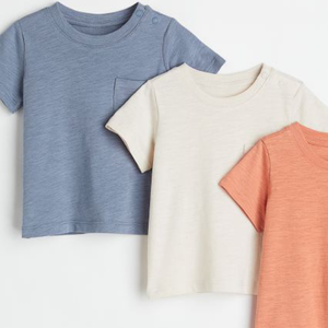 เสื้อยืดลำลองผ้านิ่มแขนสั้นผ้าคอตตอน100พิมพ์โลโก้ได้ตามต้องการสำหรับเด็กผู้ชายเด็กผู้หญิง - Product Image 3