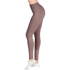 Waist Leggings for Women Capri & Full Length Women yoga Leggings 88% Polyester 12 Spandex Sustainable Eco Friendly Factory