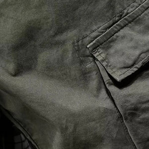 กางเกงคาร์โก้ลำลองผู้ชาย สไตล์สตรีทแวร์ กางเกงหลายกระเป๋า ไซส์ใหญ่ - Product Image 4