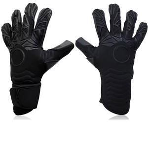 Gants de gardien de but de football avec paume en latex gaufré 3D pour une adhérence maximale et un soutien de la sécurité des doigts - Product Image 6