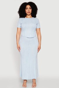 Top Trending Camiseta de mujer Calidad hecha a medida Tallas grandes Pintuck Manga corta OEM/ODM Proveedores de ropa a granel Bangladesh - Product Image 4