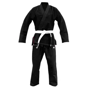 Customized Uniform Cotton Custom Logo Brazilian Jiu Jujitsu GI Embroidered Martial Arts Uniforms