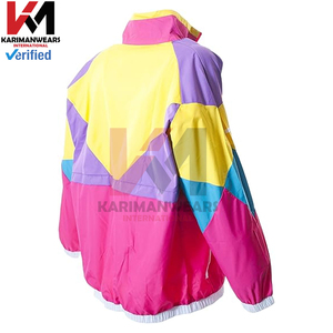 Conjunto Deportivo Retro para Hombre, Chaqueta y Pantalones Deportivos Cortavientos, Estilo Hip Hop, Ligero - Product Image 3