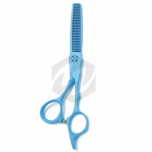 Tijeras para Adelgazar el Cabello en Color Azul Cielo, Tijeras Profesionales para Cortar el Cabello en Salón, para Estilistas y Barberos, con Cuchillas Afiladas - Product Image 5