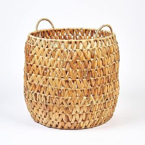 Cesta de almacenamiento de cubos con diseño de Jacinto elegante Asas cómodas Solución de lavandería casera práctica de Vietnam - Product Image 5