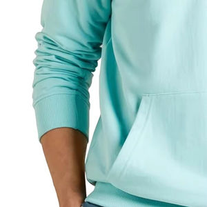 Tendance à la mode ample de haute qualité sweats lourds hommes 100% coton basiques col rond sweats surdimensionnés sweats à capuche - Product Image 6