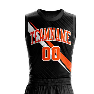 Conjunto de Uniforme de Baloncesto de Primera Calidad Totalmente Personalizable, Talla Personalizada, Material 100% Poliéster - Product Image 4