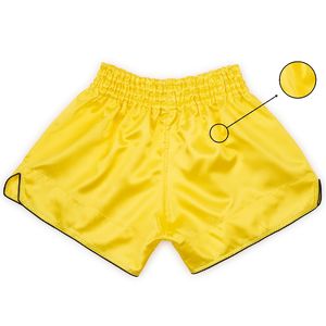 2025 nuevos pantalones cortos de Muay Thai hechos a medida de alta calidad con diseño elástico impreso para uso profesional en gimnasio de boxeo - Product Image 4