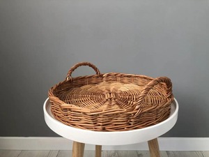 Plateau de service en rotin et coquillages pour la saison festive, vaisselle artisanale pour une maison chaleureuse et un cadeau de Noël - Product Image 5