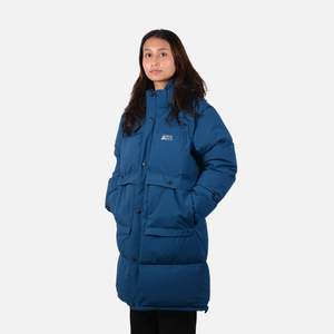 แจ็กเก็ตทรงขนเป็ดผ้าเดนิมปกสูงสำหรับฤดูหนาวและฤดูใบไม้ผลิกันน้ำกันลมพิมพ์ลายสไตล์ลำลอง - Product Image 1