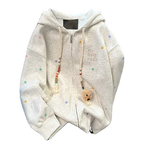 Hiver Version coréenne Tie Dye Print Loose All Fashion Casual Womens Hoodie New Top Coat for Women - Product Image 1