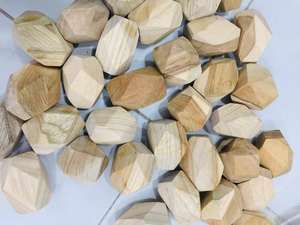 Blocs de roche en bois Tumi Ishi-Décor moderne, approvisionnement en vrac du Vietnam, jouet sensoriel à empiler en bois, pierres d'équilibre Eco-Play à vendre - Product Image 3